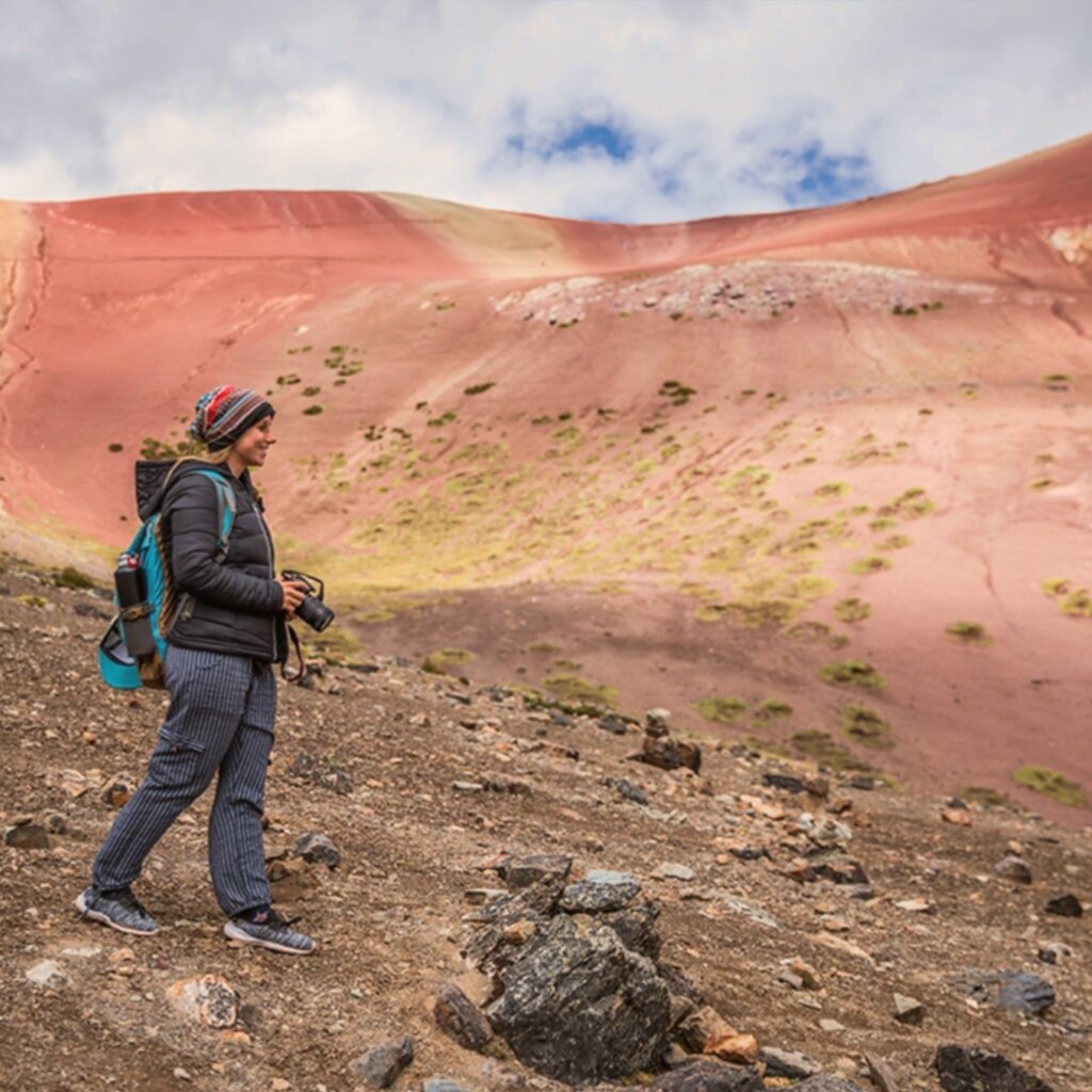 Rainbow Mountains in Peru